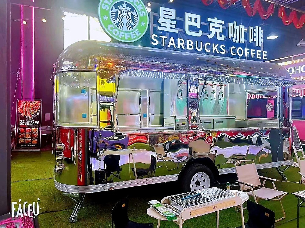 不锈钢清风餐车