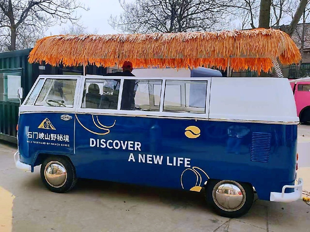草帽大众t1餐车